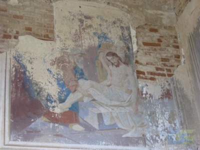 Настенный рисунок в церкви 2010г.