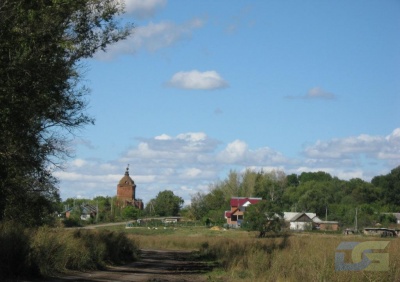 Въезд в село со стороны Шкилевка.